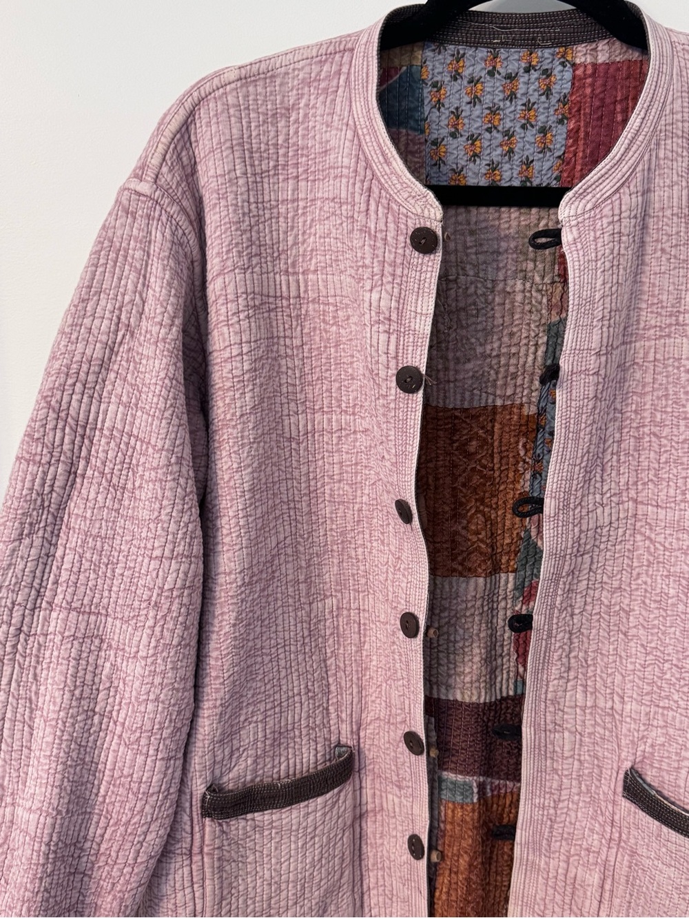 Reversible Quilted Patchwork Jacket - Picture 8 of 9